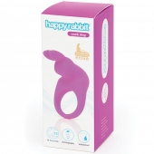 Фиолетовое эрекционное виброкольцо Happy Rabbit Rechargeable Rabbit Cock Ring - Happy Rabbit - в Коломне купить с доставкой
