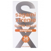 Ультратонкие презервативы Sagami Xtreme Superthin - 36 шт. - Sagami - купить с доставкой в Коломне