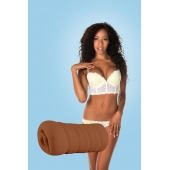 Коричневый мастурбатор-вагина BRIANNA - Dream Toys - в Коломне купить с доставкой