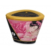 Массажная свеча Rose Petals с ароматом розы - 170 мл. - Shunga - купить с доставкой в Коломне