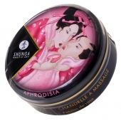 Массажная свеча Rose Petals с ароматом розы - 30 мл. - Shunga - купить с доставкой в Коломне
