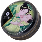 Массажная свеча Exotic Green Tea с ароматом зелёного чая - 30 мл. - Shunga - купить с доставкой в Коломне