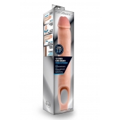 Телесная насадка на пенис 11.5 Inch Cock Sheath Penis Extender - 29,2 см. - Blush Novelties - в Коломне купить с доставкой