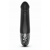 Черный вибратор с электростимуляцией Real Deal Neal - 16,5 см. - MyStim - купить с доставкой в Коломне