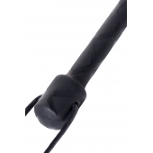 Чёрный стек с фигуркой леопарда на наконечнике - 21 см. - ToyFa - купить с доставкой в Коломне