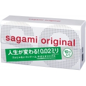 Ультратонкие презервативы Sagami Original 0.02 - 10 шт. - Sagami - купить с доставкой в Коломне