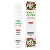 Возбуждающий гель Fresh Ginger Lychee Arousal Gel - 15 мл. - Exsens - купить с доставкой в Коломне