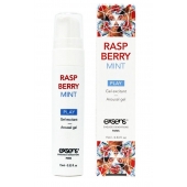 Возбуждающий гель Raspberry Mint с ароматом малины и мяты - 15 мл. - Exsens - купить с доставкой в Коломне