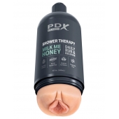 Телесный мастурбатор-вагина Shower Therapy Milk Me Honey - Pipedream - в Коломне купить с доставкой