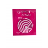 Стимулирующий интимный крем для женщин Cosmo G-spot - 2 гр. - Биоритм - купить с доставкой в Коломне