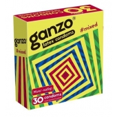Микс-набор из 30 презервативов Ganzo Mixed - Ganzo - купить с доставкой в Коломне