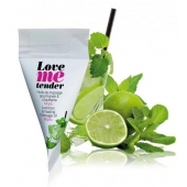 Съедобное согревающее массажное масло Love Me Tender Mojito с ароматом мохито - 10 мл. - Love to Love - купить с доставкой в Коломне