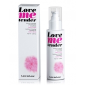 Съедобное согревающее массажное масло Love Me Tender Cotton Candy с ароматом сладкой ваты - 100 мл. - Love to Love - купить с доставкой в Коломне