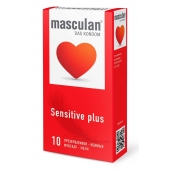 Презервативы Masculan Sensitive plus - 10 шт. - Masculan - купить с доставкой в Коломне