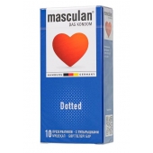 Презервативы с пупырышками Masculan Dotted - 10 шт. - Masculan - купить с доставкой в Коломне