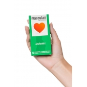 Презервативы анатомической формы Masculan Anatomic - 10 шт. - Masculan - купить с доставкой в Коломне