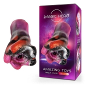 Разноцветный фантазийный мастурбатор - Bior toys - в Коломне купить с доставкой