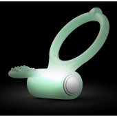 Светящееся в темноте эрекционное виброкольцо Power Clit - Dorcel - в Коломне купить с доставкой