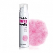 Массажная хрустящая пенка Tickle My Body Cotton Candy с ароматом сладкой ваты - 150 мл. - Love to Love - купить с доставкой в Коломне