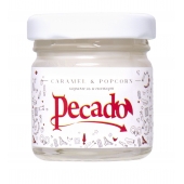 Массажная свеча Caramel   Popcorn - 35 мл. - Pecado - купить с доставкой в Коломне