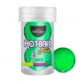 Лубрикант на силиконовой основе Hot Ball Plus с покалывающим эффектом (2 шарика по 3 гр.) - HotFlowers - купить с доставкой в Коломне