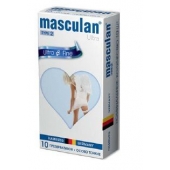 Ультратонкие презервативы Masculan Ultra Fine с обильной смазкой - 10 шт. - Masculan - купить с доставкой в Коломне