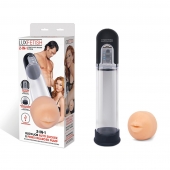 Автоматическая вакуумная помпа-мастурбатор Blowjob Auto Sucker Penis Enlarger Pump - Lux Fetish - в Коломне купить с доставкой