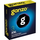 Презервативы увеличенного размера Ganzo XXL - 3 шт. - Ganzo - купить с доставкой в Коломне