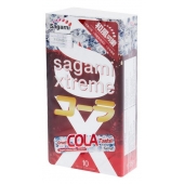 Ароматизированные презервативы Sagami Xtreme COLA - 10 шт. - Sagami - купить с доставкой в Коломне