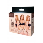 Набор из 3 мастурбаторов The Girl Next Door Tina - Dream Toys - в Коломне купить с доставкой