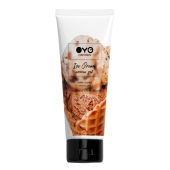 Лубрикант на водной основе OYO Aroma Gel Ice Cream с ароматом пломбира - 75 мл. - OYO - купить с доставкой в Коломне