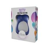 Синее эрекционное виброкольцо Nutty - Adrien Lastic - в Коломне купить с доставкой