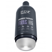Мастурбатор в бутылке Shower Therapy Deep Cream - Pipedream - в Коломне купить с доставкой