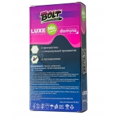 Набор презервативов Bolt Condoms - Luxe - купить с доставкой в Коломне