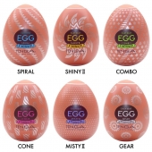Набор из 6 мастурбаторов-яиц Tenga Egg Variety Pack V - Tenga - в Коломне купить с доставкой