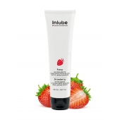 Лубрикант на водной основе Nuei Inlube с алоэ вера и ароматом клубники - 100 мл. - Nuei cosmetics - купить с доставкой в Коломне