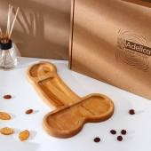 Деревянное блюдо для подачи в форме члена (32,5 х 20 х 1,7 см) - Сима-Ленд - купить с доставкой в Коломне