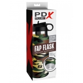 Мастурбатор в камуфляжной колбе Fap Flask - Pipedream - в Коломне купить с доставкой