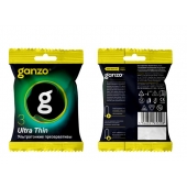 Ультратонкие презервативы Ganzo Ultra thin в мягкой упаковке - 3 шт. - Ganzo - купить с доставкой в Коломне