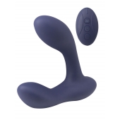 Синий массажер простаты с двумя моторами P-Bliss - Lola Games - в Коломне купить с доставкой