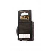 Ультратонкие презервативы MAXUS AIR Ultra Thin - 3 шт. - Maxus - купить с доставкой в Коломне