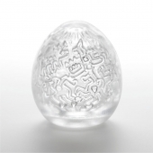 Мастурбатор-яйцо Keith Haring EGG PARTY - Tenga - в Коломне купить с доставкой