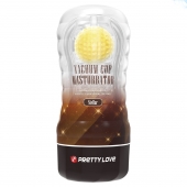 Прозрачный текстурированный мастурбатор Vacuum Cup Masturbator Stellar - Baile - в Коломне купить с доставкой