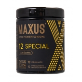 Презервативы с точками и рёбрами MAXUS Special - 12 шт. - Maxus - купить с доставкой в Коломне