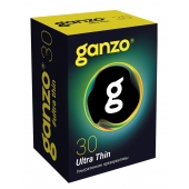 Супертонкие презервативы Ganzo Ultra thin - 30 шт. - Ganzo - купить с доставкой в Коломне