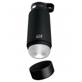 Черный мастурбатор в виде бутылки Fap Flask - Pipedream - в Коломне купить с доставкой