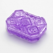 Фиолетовый мастурбатор-стимулятор Tenga Uni Amethyst - Tenga - в Коломне купить с доставкой