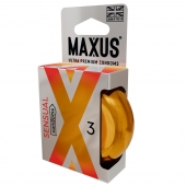 Презервативы анатомической формы Maxus Sensual - 3 шт. - Maxus - купить с доставкой в Коломне