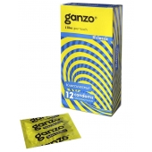 Классические презервативы с обильной смазкой Ganzo Classic - 12 шт. - Ganzo - купить с доставкой в Коломне