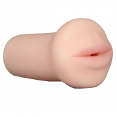 Нежный мастурбатор-ротик REALSTUFF 5INCH MASTURBATOR BJ - Dream Toys - в Коломне купить с доставкой